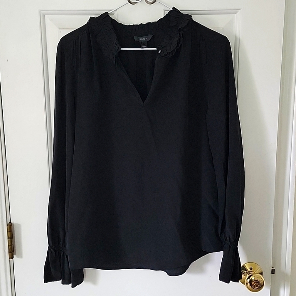 J. Crew silk blouse